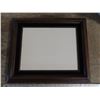 Image 1 : wooden picture frame for 14" x 11" picture