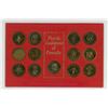 Image 2 : Coats of Arms of Canada medals. 13 medals, one for each province & territory, plus one for Canada. H