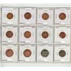 Image 1 : Set of 12 British Decimal Coins dating from 2000 to 2009. Includes Pennies, 2 Pence, 10 Pence & 20 P