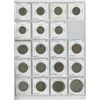 Image 12 : Lot of 152 British Coins. Includes very old half pennies & pennies, 3 pence, 6 pence, shillings, 2 s