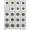 Image 13 : Lot of 152 British Coins. Includes very old half pennies & pennies, 3 pence, 6 pence, shillings, 2 s