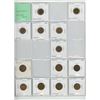 Image 14 : Lot of 152 British Coins. Includes very old half pennies & pennies, 3 pence, 6 pence, shillings, 2 s