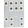 Image 20 : Lot of 152 British Coins. Includes very old half pennies & pennies, 3 pence, 6 pence, shillings, 2 s