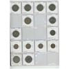 Image 22 : Lot of 152 British Coins. Includes very old half pennies & pennies, 3 pence, 6 pence, shillings, 2 s