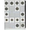 Image 23 : Lot of 152 British Coins. Includes very old half pennies & pennies, 3 pence, 6 pence, shillings, 2 s