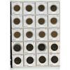Image 6 : Lot of 152 British Coins. Includes very old half pennies & pennies, 3 pence, 6 pence, shillings, 2 s