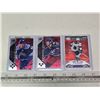 Image 1 : 3 Black Diamond #'D RC 10-11 - Savard #191, Gudbrandson #237, 07-08 Johnson #190 XXX/100