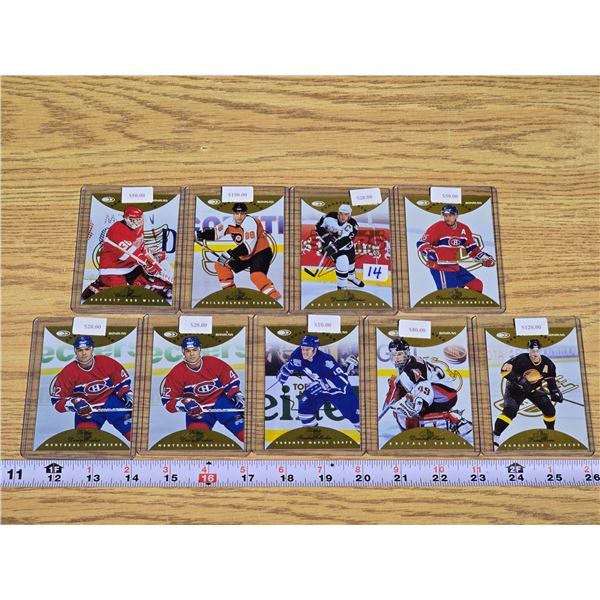 9x - 96-97 Canadian Ice gold 2-143, 130, 60, 59, 53, 10, 7, 4 of 150