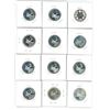 Image 2 : 12x Canadian silver proof 25 cent coins - 1996-97, 1x-1998-2008, 2000-03, 2007 - non magnetic