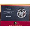 Image 2 : 2006 RCM Canadian "Victoria Cross" .999 fine silver 1 dollar coin, in case