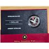Image 2 : 2006 RCM Canadian "Lucky Loonie" .925 sterling silver 1 dollar coin, in case