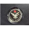 Image 3 : 2006 RCM Canadian "Lucky Loonie" .925 sterling silver 1 dollar coin, in case