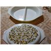Image 3 : Pyrex - Verde Olive 1 1/2 qt Divided Dish with Lid