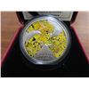 Image 3 : 2014 Canadian Fine Silver 20 Dollar Coin; Maple Canopy - Autumn Allure