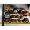 Image 2 : Vintage Russian Matryashka Nesting Dolls and Egg.