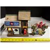 Image 1 : birdhouse Canada Post Office and Ceramic Couckoo Clock.