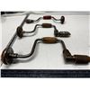Image 2 : 3 Vintage Craftsman Hand Drill Brace.