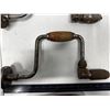 Image 3 : 3 Vintage Craftsman Hand Drill Brace.