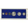 Image 2 : 1965 Canadian silver coin year set - in blue cardboard