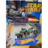 Image 3 : Lot of 3 star wars hot wheel character cars