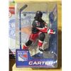 Image 3 : McFarlane's NHL new York Ranger Anson carter sports hockey figure