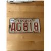 Image 2 : 1973 & 1975 Saskatchewan motorcycle license plates