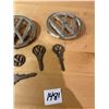 Image 3 : 4 VW keys & 2 badges