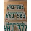 Image 3 : 2 Pair - 1978 & 1979 Saskatchewan license plates