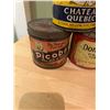 Image 3 : 3 Round Tobacco tins - Chateau, Dominion and Picobac