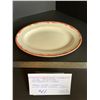 Image 1 : Restaurant ware Heath armorlite ceramic oval platter - heavy white ceramic with rose scroll edges