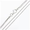 Image 7 : 18K White Gold Rectangular Lemon Quartz Diamond Encrusted Bail Pendant Necklace