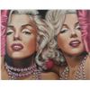 Image 1 : Marilyn in Double Pink ORIGINAL by Margaret Korona