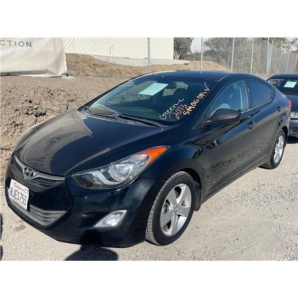 HYUN ELANTRA 2013 APP/DUP-T/EXP-ONLY-SMOG