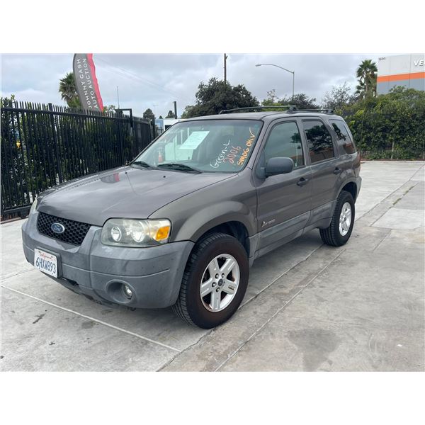 FORD ESCAPE 2006 T-DON - SMOG