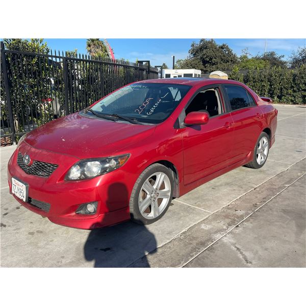 TOYT COROLLA 2009 T-DONATION