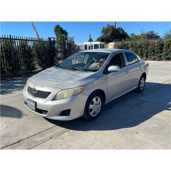 TOYT COROLLA 2009 T-2 DAYS