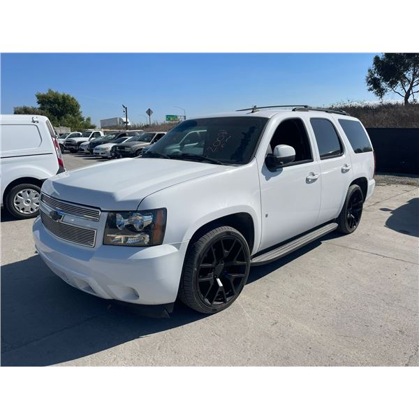 CHEV TAHOE 2007 APP/DUP-T-EXPORT ONLY-TMU