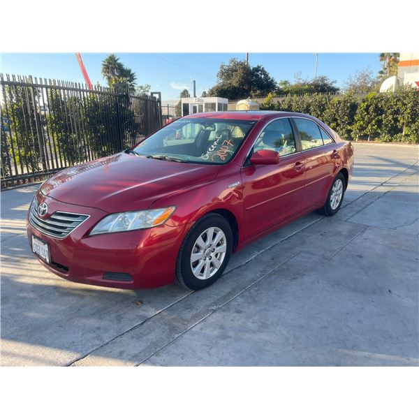 TOYT CAMRY 2007 T-DONATION