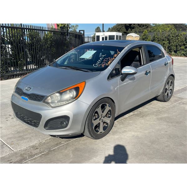 KIA RIO 2013 O/S-T REPO -SMOG 2DAYS