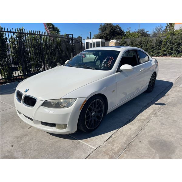 BMW 328I 2007 SALV T/DONATION
