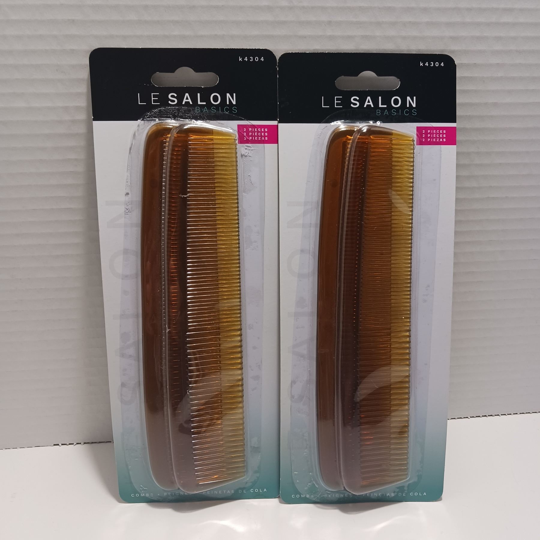 Two New Packs Of Le Salon Basics Combs