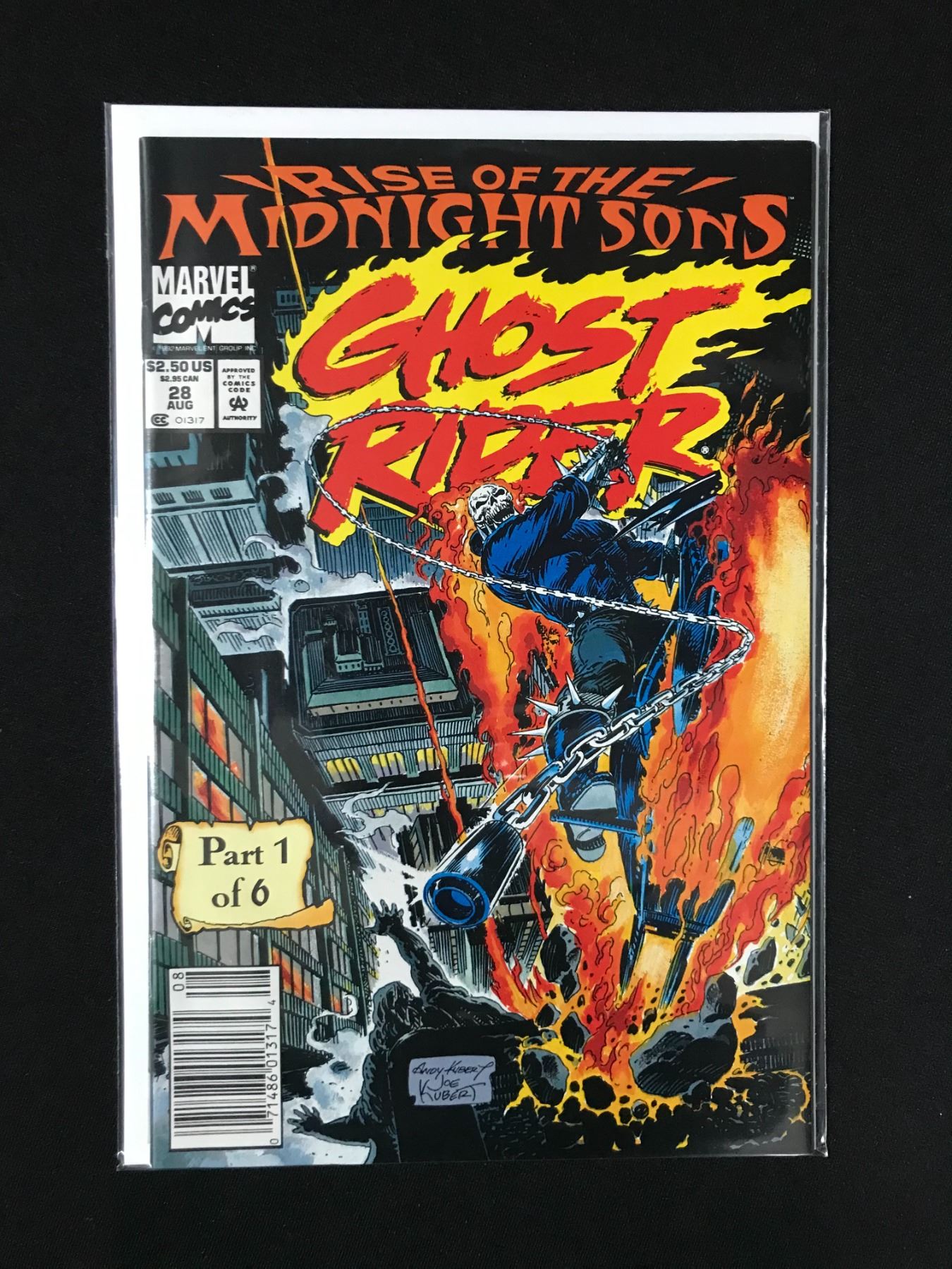 Ghost Rider 28 MARVEL COMICS NO.28 GHOST RIDER RISE OF THE MIDNIGHT SONS