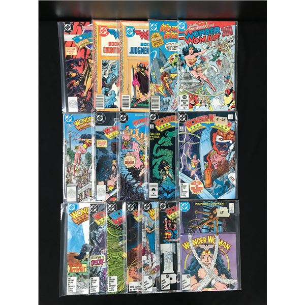 LOT OF 17 WONDER WOMAN COMICS (DC COMICS)
