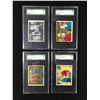Image 1 : 1950 TOPPS HOPALONG CASSIDY TRADING CARDS #111, 119, 225, 227 (SGC GRADED 3)