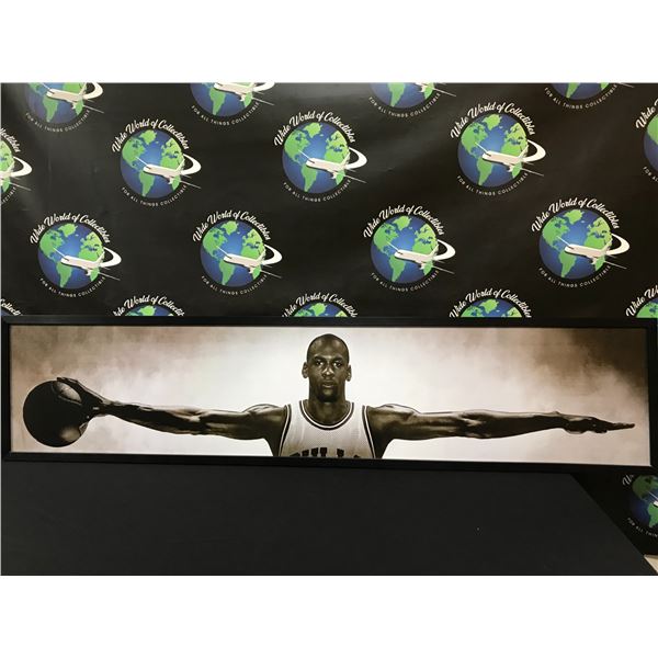 CUSTOM FRAMED MICHAEL JORDAN "ARMS OUT" POSTER