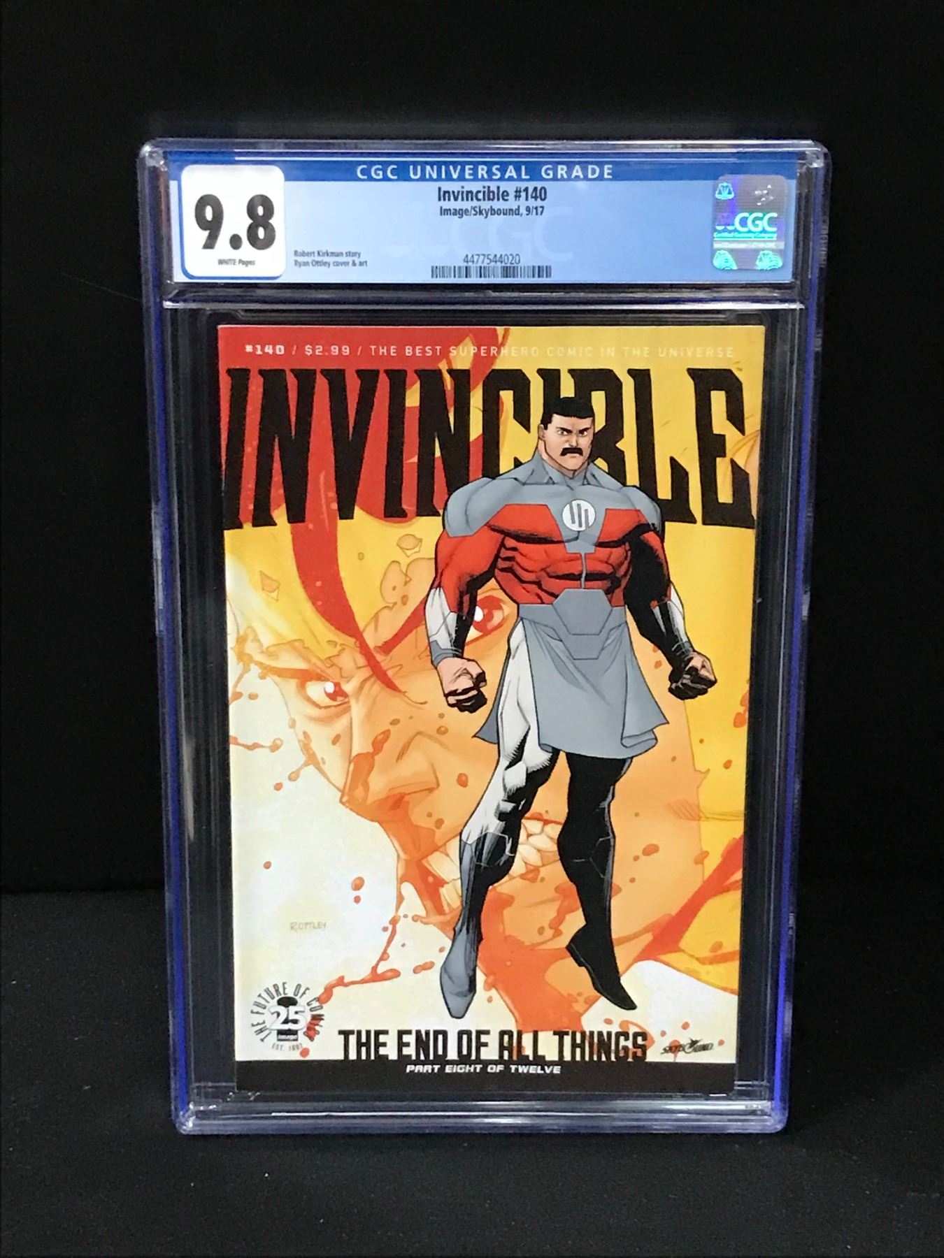 Invincible Chapter 140 IMAGE COMICS NO.140 INVINCIBLE CGC GRADED 9.8