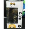 Image 2 : ANTHONY DANIELS SIGNED "C-3PO" FUNKO POP! (FROZEN POND COA)