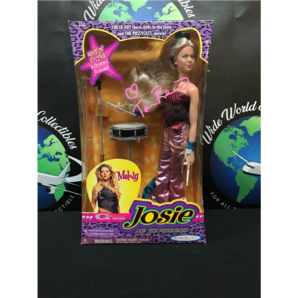 TARA REID SIGNED "JOSIE AND THE PUSSYCATS" ACTION FIGURE (JSA COA)