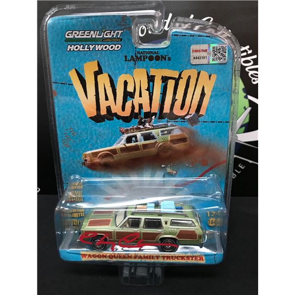 CHEVY CHASE SIGNED NATIONAL LAMPOONS STATION WAGON ACTION FIGURE (TRISTAR COA)