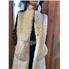 Image 2 : Matteo Perin Icelandic Shearling Reversible Long Vest and Cashmere Scarf